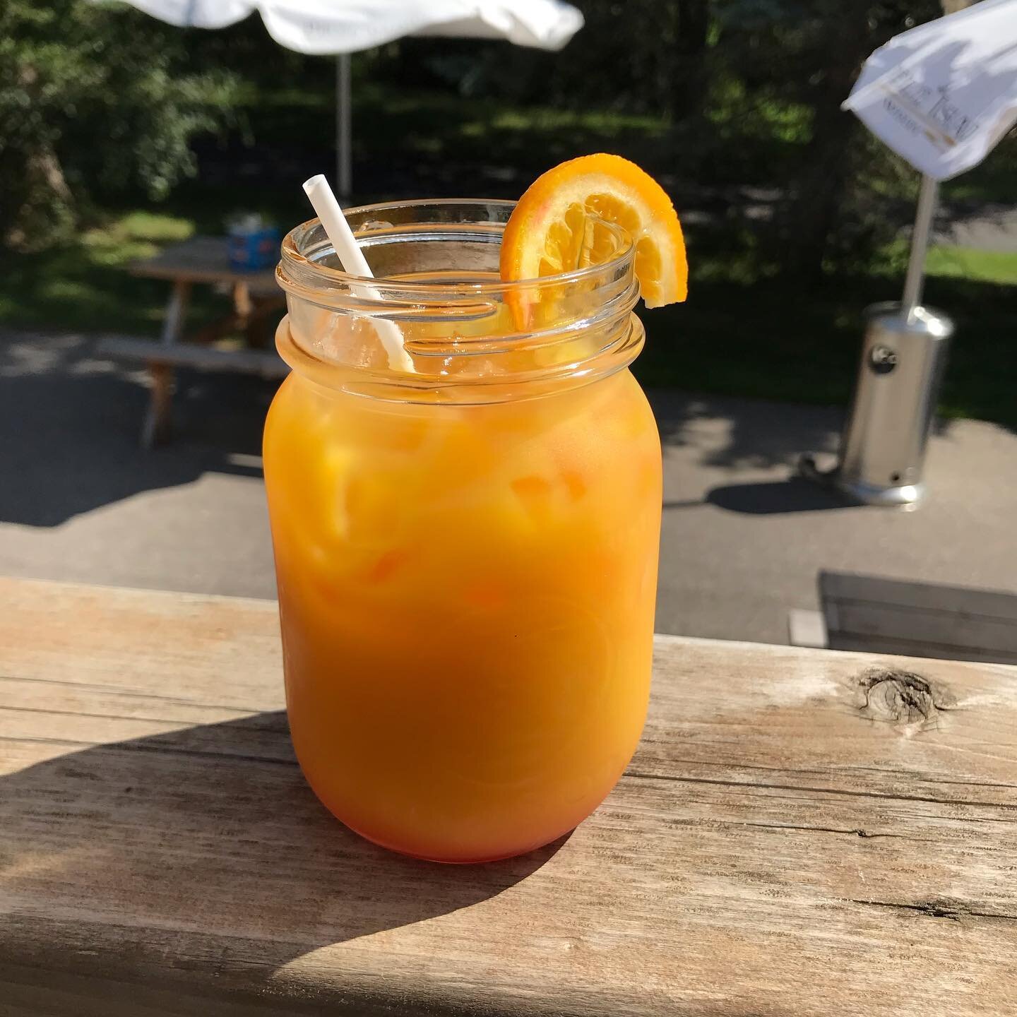 Tonight&rsquo;s drink special - the orange crush! 🍊